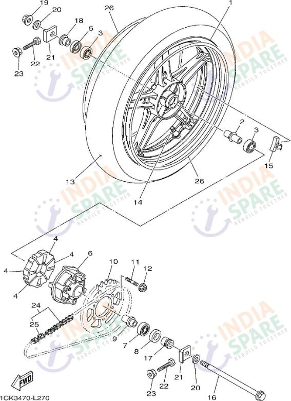 REAR WHEEL
